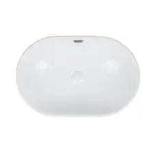 Раковина Qtap Leo 590x400x170 White з донним клапаном QT11114028W