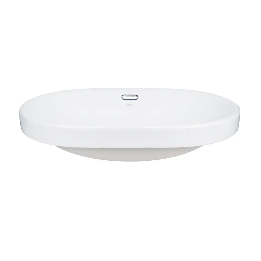 Раковина Qtap Leo 590x400x170 White з донним клапаном QT11114028W