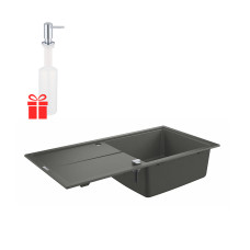 Кухонна гранітна мийка Grohe K400 31641AT0 + дозатор для миючого засобу Contemporary 40536000