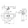 Кухонная гранитная мойка Grohe K500 31646AT0 + дозатор для моющего средства Contemporary 40536000