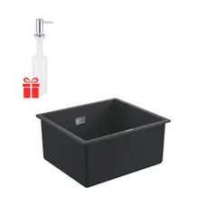 Кухонна гранітна мийка Grohe K700 Undermount 31653AP0 + дозатор для миючого засобу Contemporary 40536000