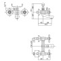 Смеситель для ванны Bianchi Old Fashion VSCOLF1024OLF00CRM