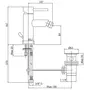 Смеситель для биде Bianchi Style NKS BIDSTY20030IANKS с донным клапаном