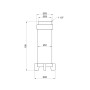 Фільтруючий картридж Icma для фільтрів 1" 1/2х2" №752