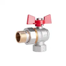 Кран кульовий "Американка" SD Plus 3/4" ВЗ кутовий SD222NW20PN40