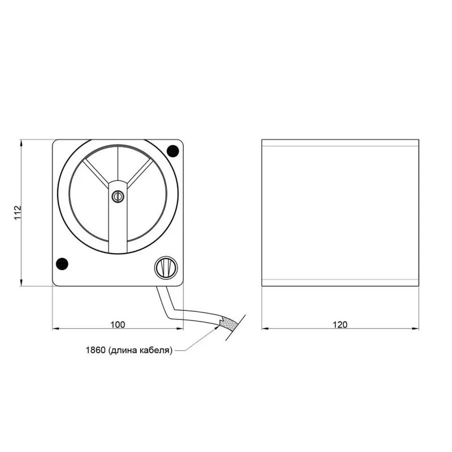 Сервомотор Icma 230 Вт трьох позиційний №787