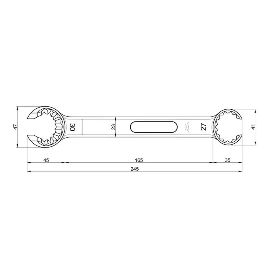 Ключ для затягування фітингів Icma 24х1,5мм 3/4" №117