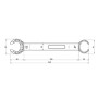 Ключ для затягування фітингів Icma 24х1,5мм 3/4" №117