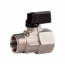 Кран кульовий "міні" SD Forte 1/2" ВЗ SF266W15