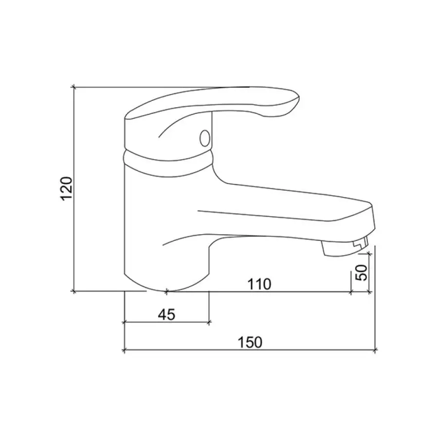 Змішувач для раковини Brinex 36W 001