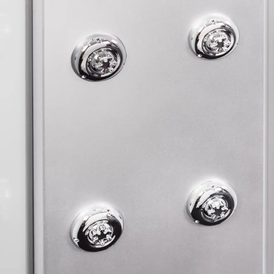 Гідромасажний бокс Lidz Tani SBM100x100.SAT.HIGH.FR, скло Frost 4 мм