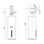 Дозатор для рідкого мила Qtap Liberty BLM 1152-1