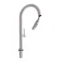 Змішувач для кухні Qtap Lenicka 9138103UN з висувним виливом