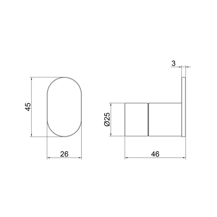 Гачок Qtap Hacek 1102103B