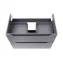 Комплект Qtap Scorpio 810х585х460 Graphite тумба підвісна + раковина урізна QT1472TPВ8023080CG
