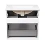 Комплект Qtap Scorpio 710х585х460 White тумба підвісна + раковина урізна QT1472TPВ7013070CW