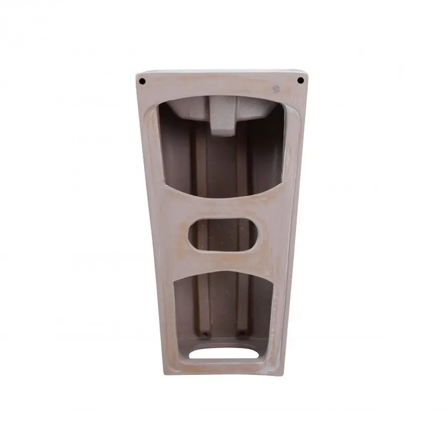 Раковина для підлоги моноблок Qtap Tern 440х380х830mm White з донним клапаном QT1711G302W