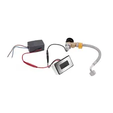 Панель змиву для пісуара Qtap Scorpio з ІЧ датчиком QT146601ACCHR Chrome/Black Панель змиву для пісуара Qtap Scorpio з ІЧ датчиком QT146601ACCHR Chrome/Black