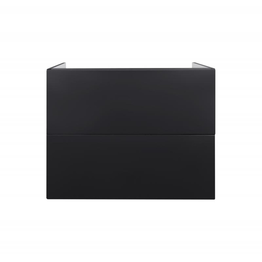 Тумба підвісна Qtap Tern 700х580х437 Matt black QT1774TPL702MB