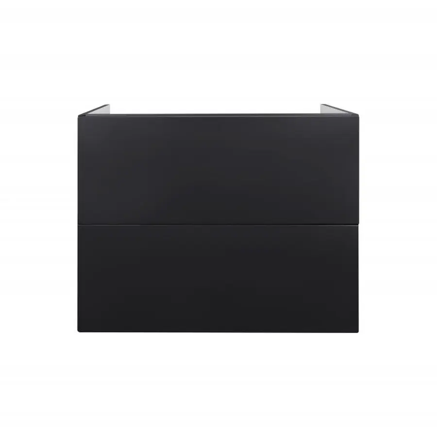 Тумба підвісна Qtap Tern 700х580х437 Matt black QT1774TPL702MB