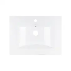 Раковина Qtap Albatross 600х460х180 White без донного клапану QT01113060CW1