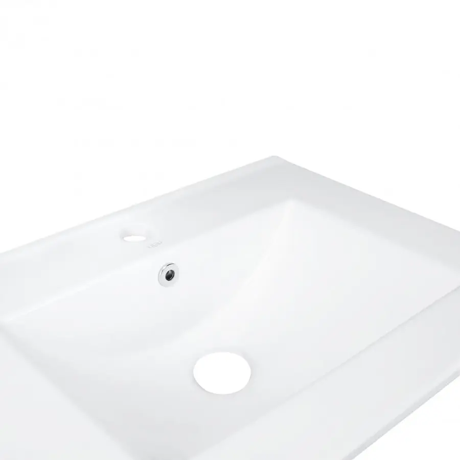 Раковина Qtap Albatross 600х460х180 White без донного клапану QT01113060CW1