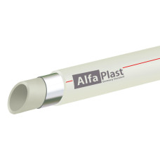 Труба PPR Alfa Plast PPR / AL / PPR армированная алюминием 20