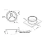 Кухонная мойка ULA 7102 U Micro Decor (ULA7102DEC08)