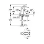 Змішувач для раковини Grohe Eurosmart 32467002