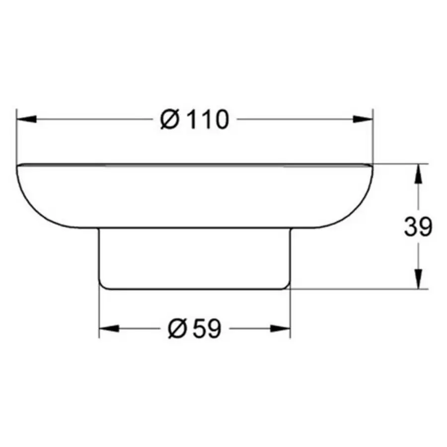 Мильниця Grohe Essentials 40368001