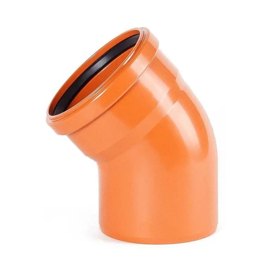 Коліно каналізаційне Інтерпласт 110, 30° (зовнішня)