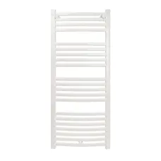 Сушарка рушників водяна Qtap Dias (WHI) P21 1200x500 HY