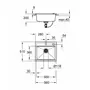 Кухонная гранитная мойка Grohe Sink K700 31651AP0