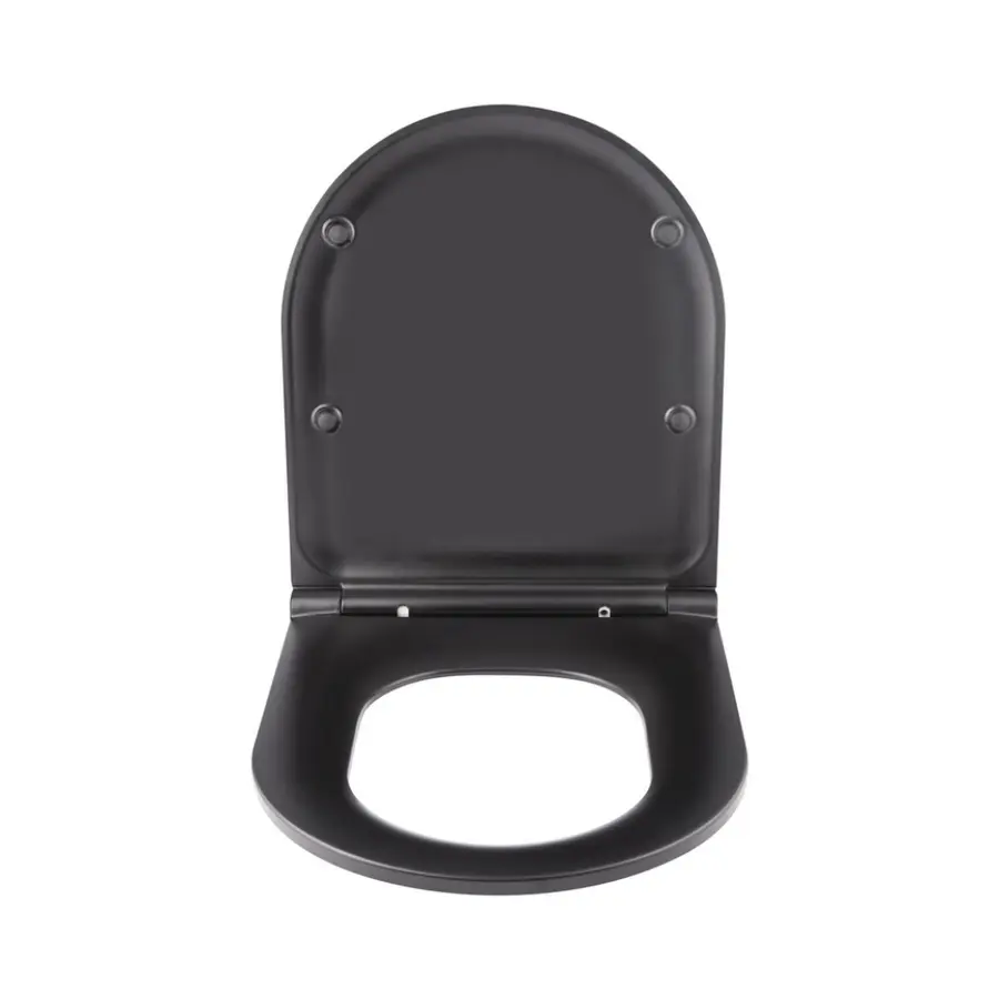 Унітаз підвісний Qtap Robin New безобідковий з сідінням Soft-close QT1333046ENRMB