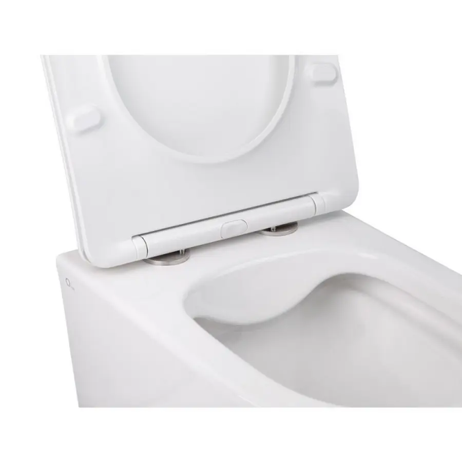 Комплект інсталяція Grohe Rapid SL 38722001 + унітаз з сидінням Qtap Swan QT16335178W + набір для гігієнічного душу зі змішувачем Grohe BauLoop 111042