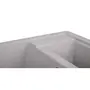 Кухонна гранітна мийка з додатковою чашею Lidz 615x500/200 GRA-09 (LIDZGRA09615500200)