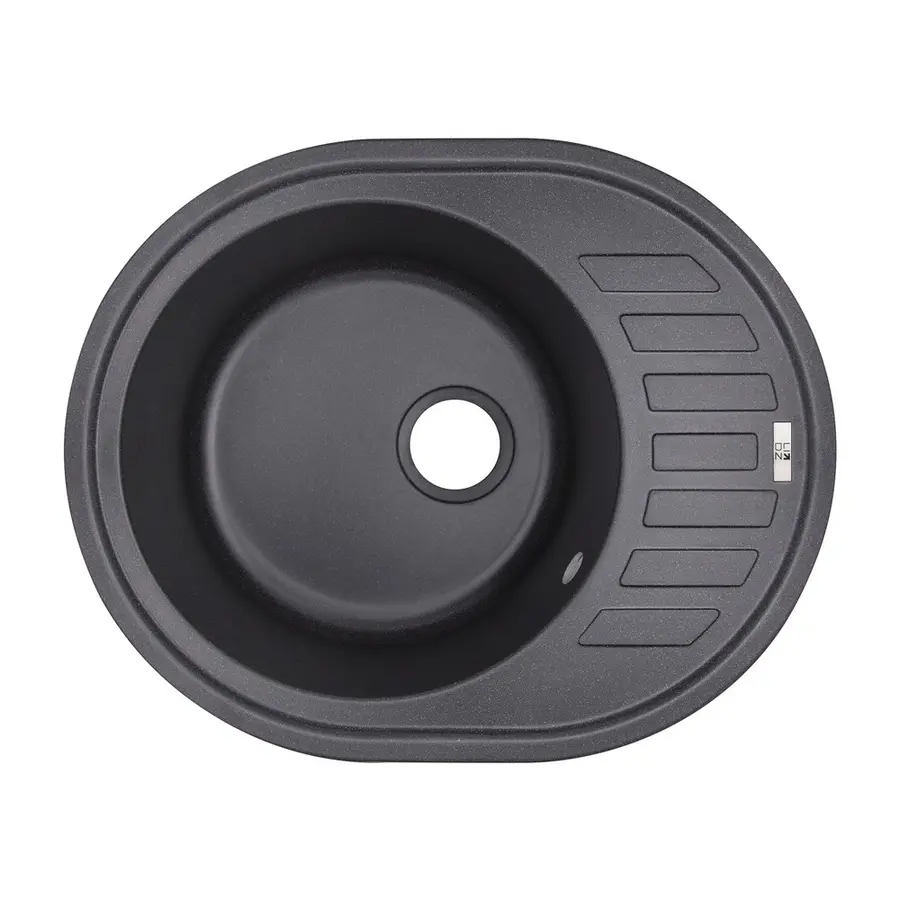 Кухонна гранітна мийка Lidz 620x500/200 BLA-03 (LIDZBLA03620500200)