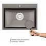 Кухонна мийка Qtap D5843BL 2.7/1.0 мм Black (QTD5843BLPVD10)