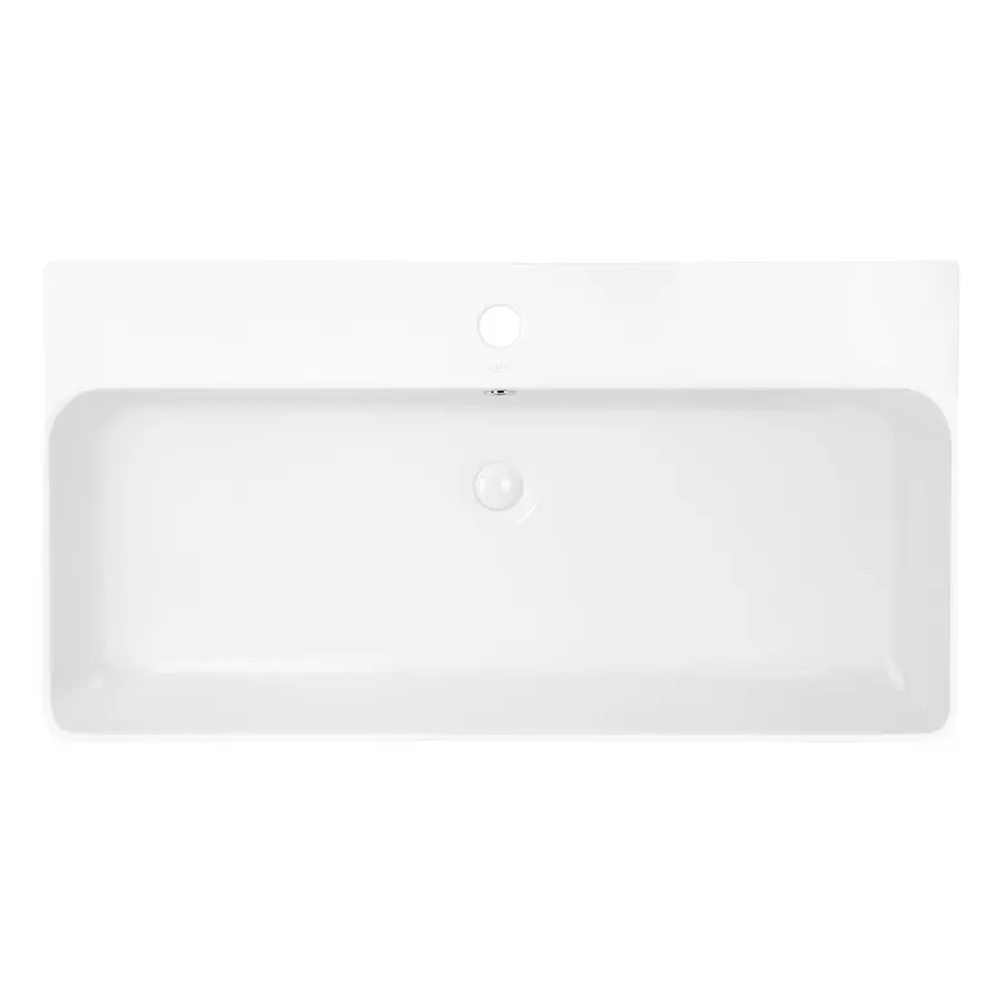 Раковина Qtap Nando 800х415х155 White з донним клапаном QT1211K419W