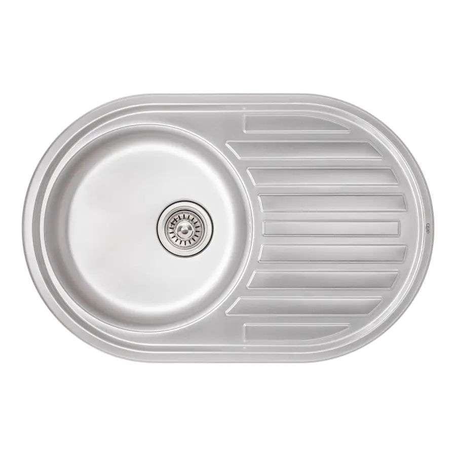 Кухонная мойка Qtap 7750 0,8 мм Micro Decor (QT7750MICDEC08)