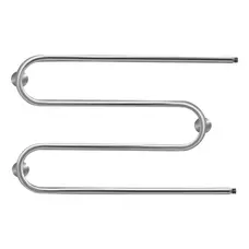 Сушарка для рушників водяна Lidz Snake (CRM) D25х1/2" 500x800