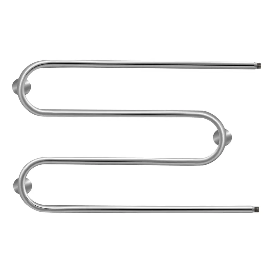 Сушарка для рушників водяна Lidz Snake (CRM) D25х1/2" 500x800