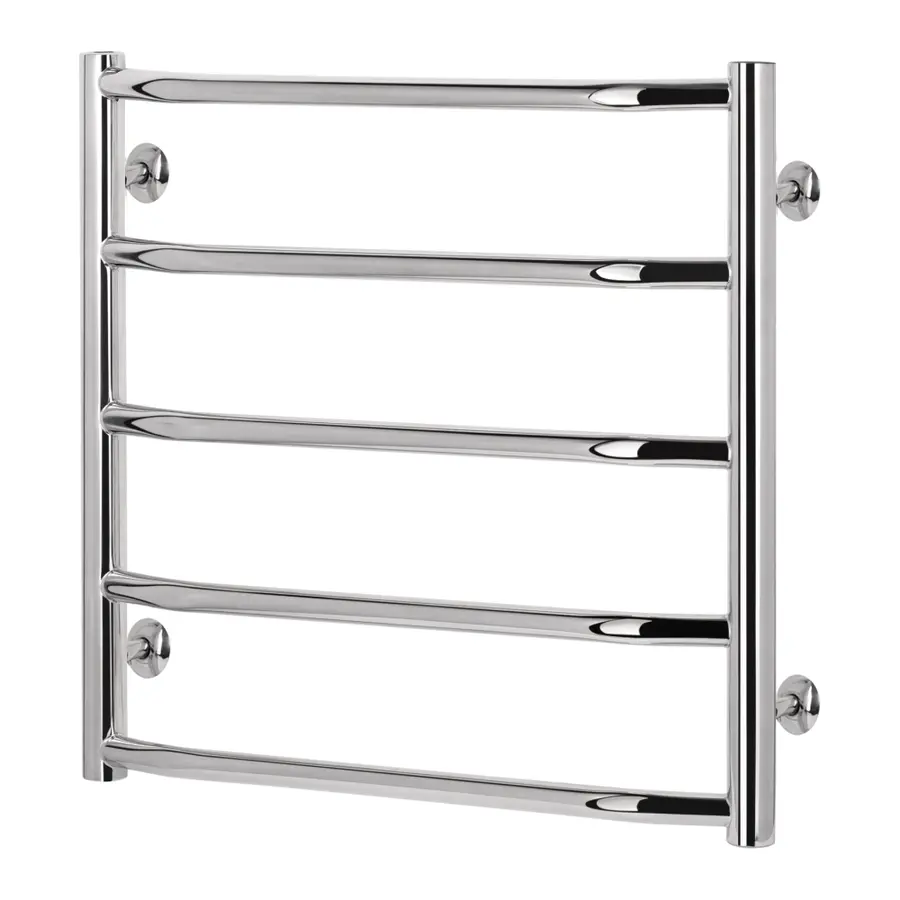 Полотенцесушитель водяной Lidz Trapezium (CRM) D38 / 25 600x600 P5