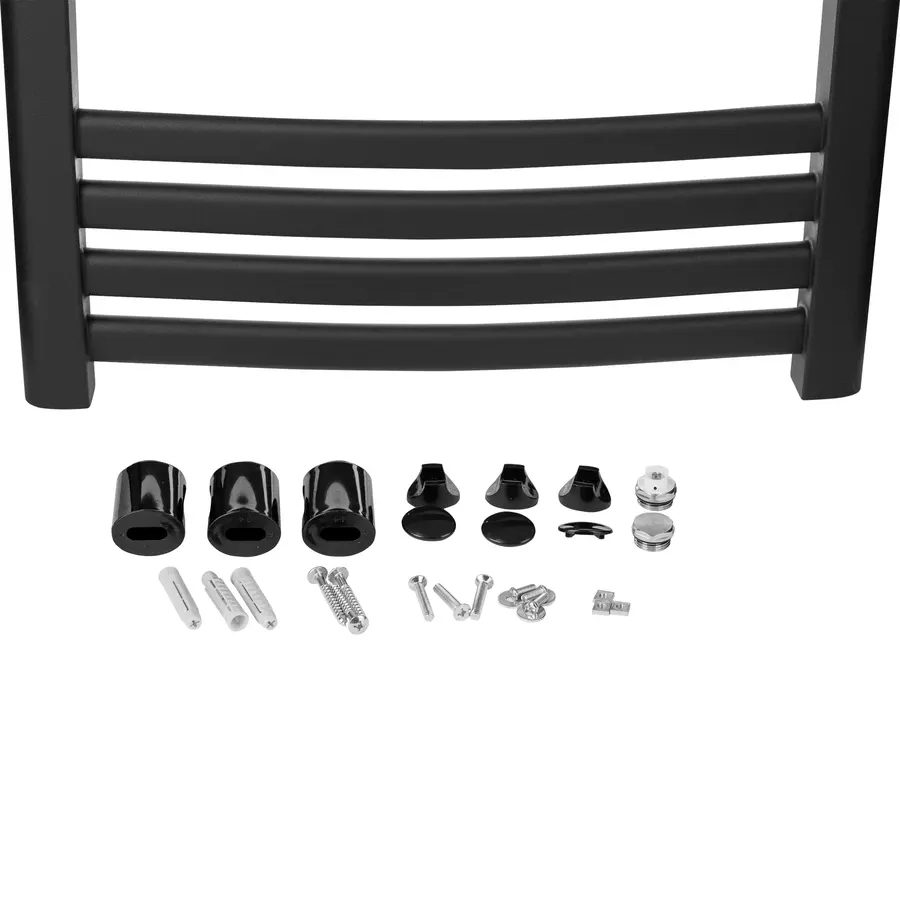 Сушилка Полотенцесушитель водяной Qtap Dias (BLA) P10 600x500 HY