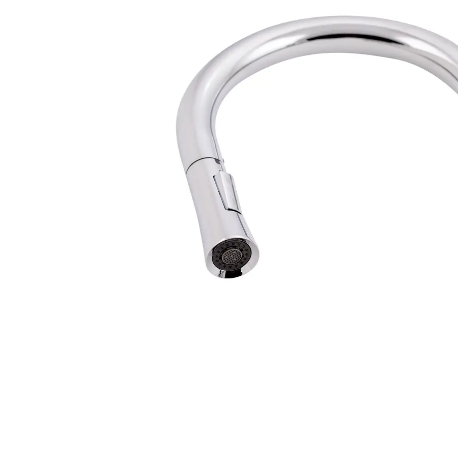 Змішувач для кухні Qtap Evicka 9135103UC з висувним виливом