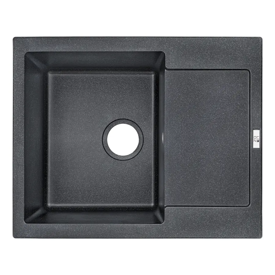 Кухонна гранітна мийка Lidz 625x500/200 BLM-14 (LIDZBLM14625500200)