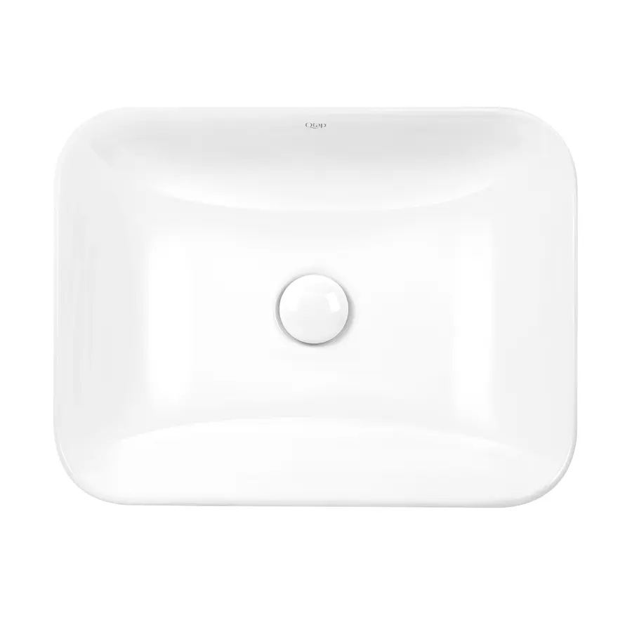 Раковина Qtap Scorpio 500х380х145 White з донним клапаном QT1411K490W