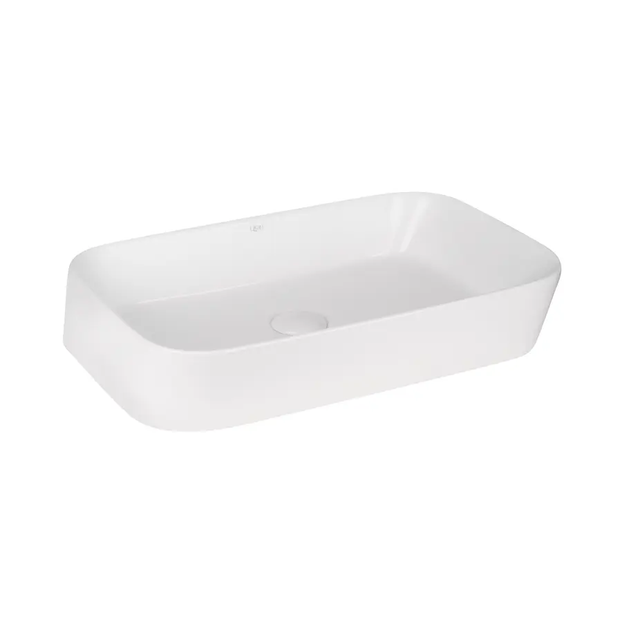 Раковина-чаша біла Qtap Scorpio 550х390х120 White з донним клапаном QT14112243W