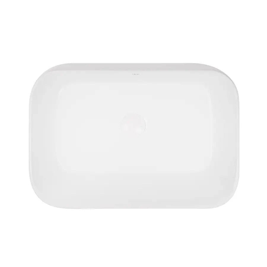 Раковина-чаша біла Qtap Scorpio 550х390х120 White з донним клапаном QT14112243W