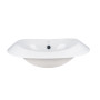 Раковина Qtap Leo 660x425x250 White з донним клапаном QT11114032W